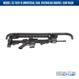 MODEL SC-929-B UNIVERSAL RAIL OVERHEAD BARREL GUN RACK