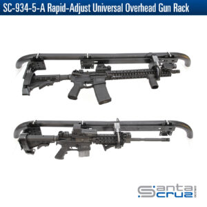 MODEL SC-934-5-A RAPID-ADJUST UNIVERSAL OVERHEAD GUN RACK