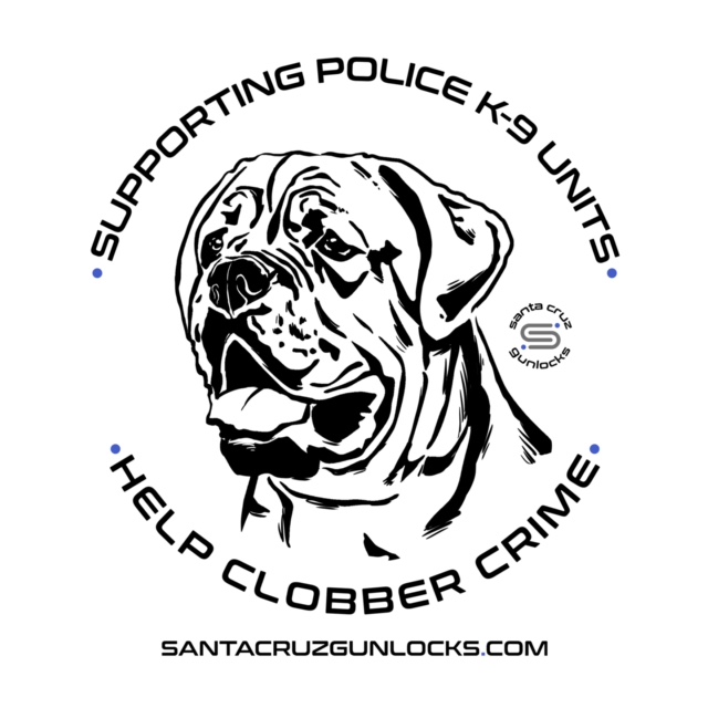 Supporting Police K-9 Units Help Clobber Crime Logo